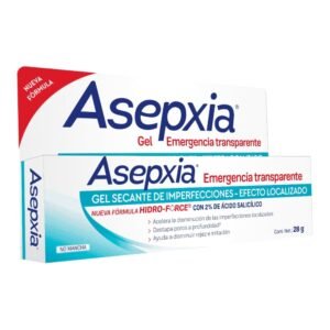 ASEPXIA EMERGENCIA TRANSPARENTE 28 GR