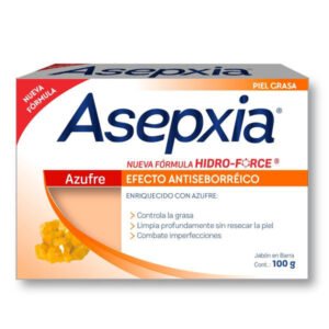 ASEPXIA JABON AZUFRE 100 GR