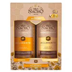 TIO NACHO PROMO ACLARANTE SHAMPOO 415ML  + ACONDICIONADOR 415 ML