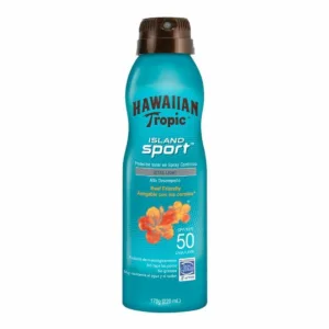 ISLAND SPORT - Protector Solar en Spray Continuo- Factor Protección 50 220 ml.