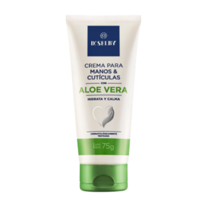 CREMA PARA MANOS Y CUTICULAS CON ALOE VERA 75 g.