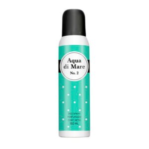 DESODORANTE EN AEROSOL AQUA 2 150 ml.