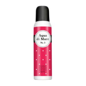 DESODORANTE EN AEROSOL AQUA 3 150 ml.