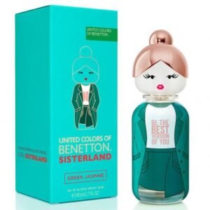 Perfume Benetton Sisterland Green Jasmine Dama Edt 80ml