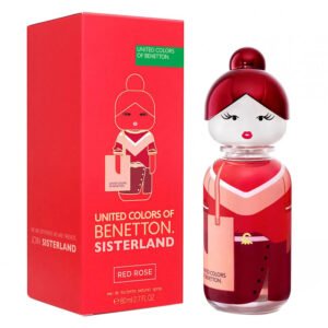 Perfume Benetton Sisterland Red Rose Dama Edt 80ml