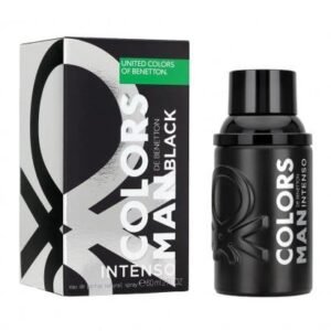 Perfume Benetton Colors Black Intenso Men Edp 60ml