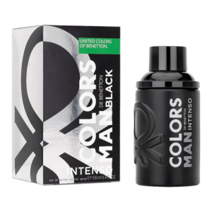 Perfume Benetton Colors Black Intenso Men Edp 100ml