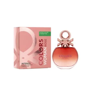 Perfume Benetton Colors Rose Intenso Dama Edp 80ml